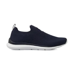 Sneakers Slip-on Blu Uomo in tessuto con fondo bianco Ducati