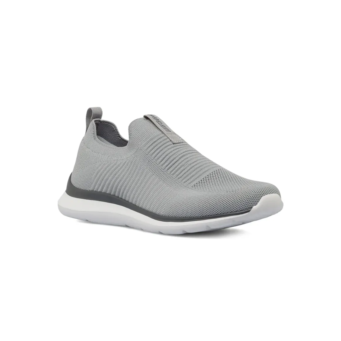 Sneakers Slip-on grigie da Uomo in tessuto mesh traspirante Ducati