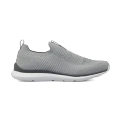 Sneakers Slip-on grigie da Uomo in tessuto mesh traspirante Ducati
