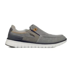 Sneakers Slip-on grigie in tessuto da Uomo Glams