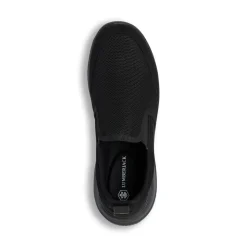 Sneakers Slip-on in tessuto nere da Uomo Lumberjack