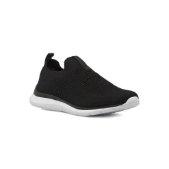 Sneakers slip-on nere da Uomo in tessuto tecnico a calzino Ducati