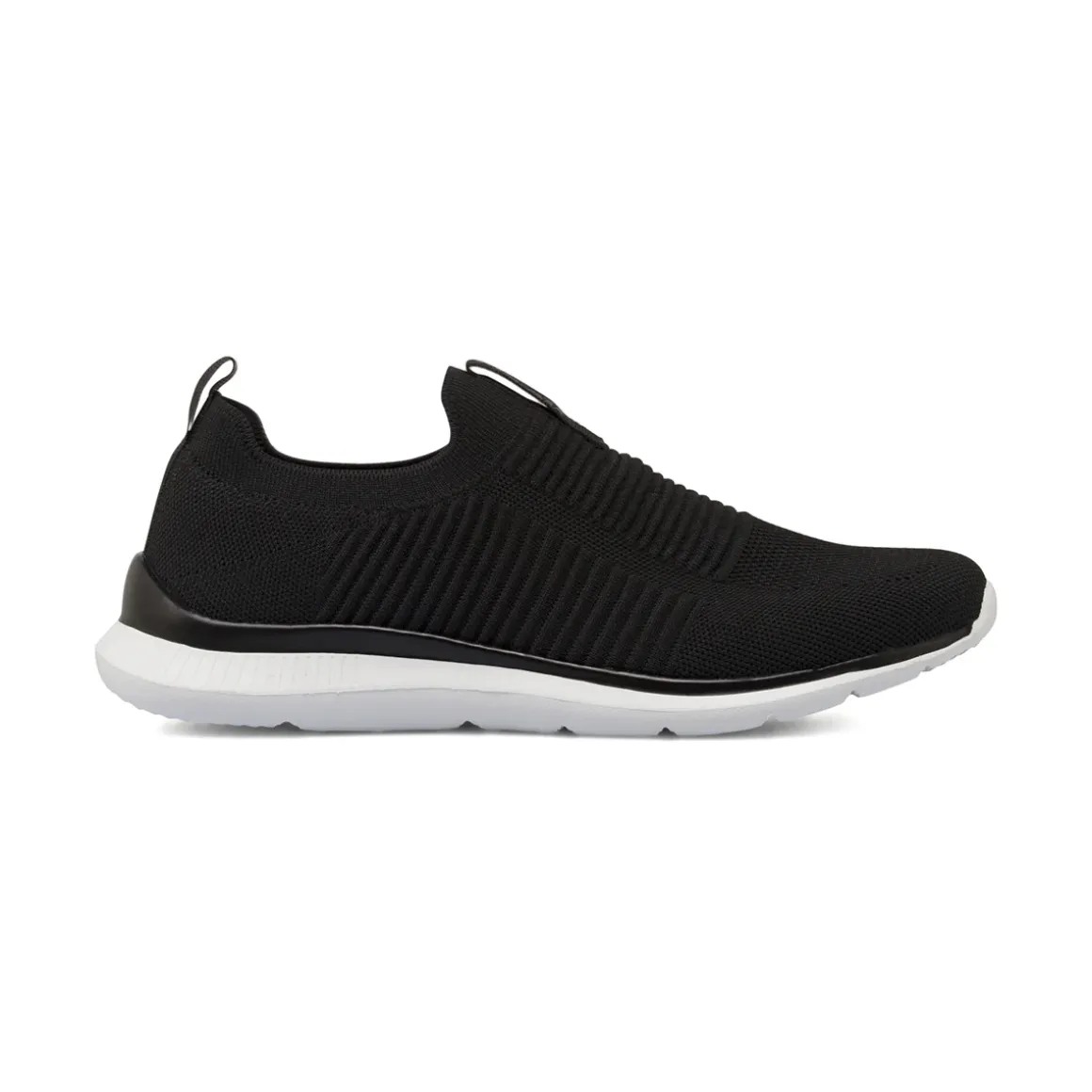 Sneakers slip-on nere da Uomo in tessuto tecnico a calzino Ducati