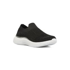 Sneakers Slip-on Nere Donna con soletta Memory Foam Lumberjack