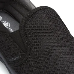 Sneakers Slip-on Nere Donna in tessuto con Memory Foam Lumberjack