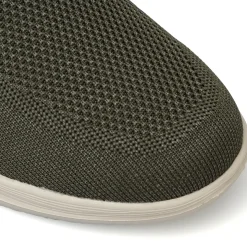 Sneakers Slip-on verdi da Uomo in tessuto mesh Jeep Spirit