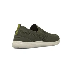 Sneakers Slip-on verdi da Uomo in tessuto mesh Jeep Spirit