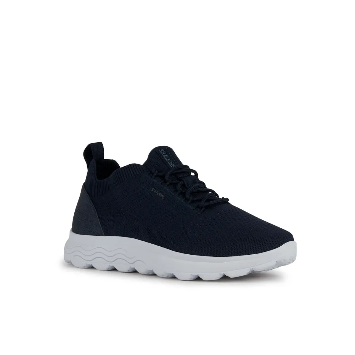 Sneakers Spherica blu da Uomo con lacci e suola traspirante Geox