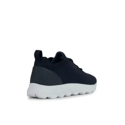 Sneakers Spherica blu da Uomo con lacci e suola traspirante Geox