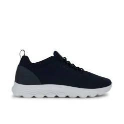 Sneakers Spherica blu da Uomo con lacci e suola traspirante Geox