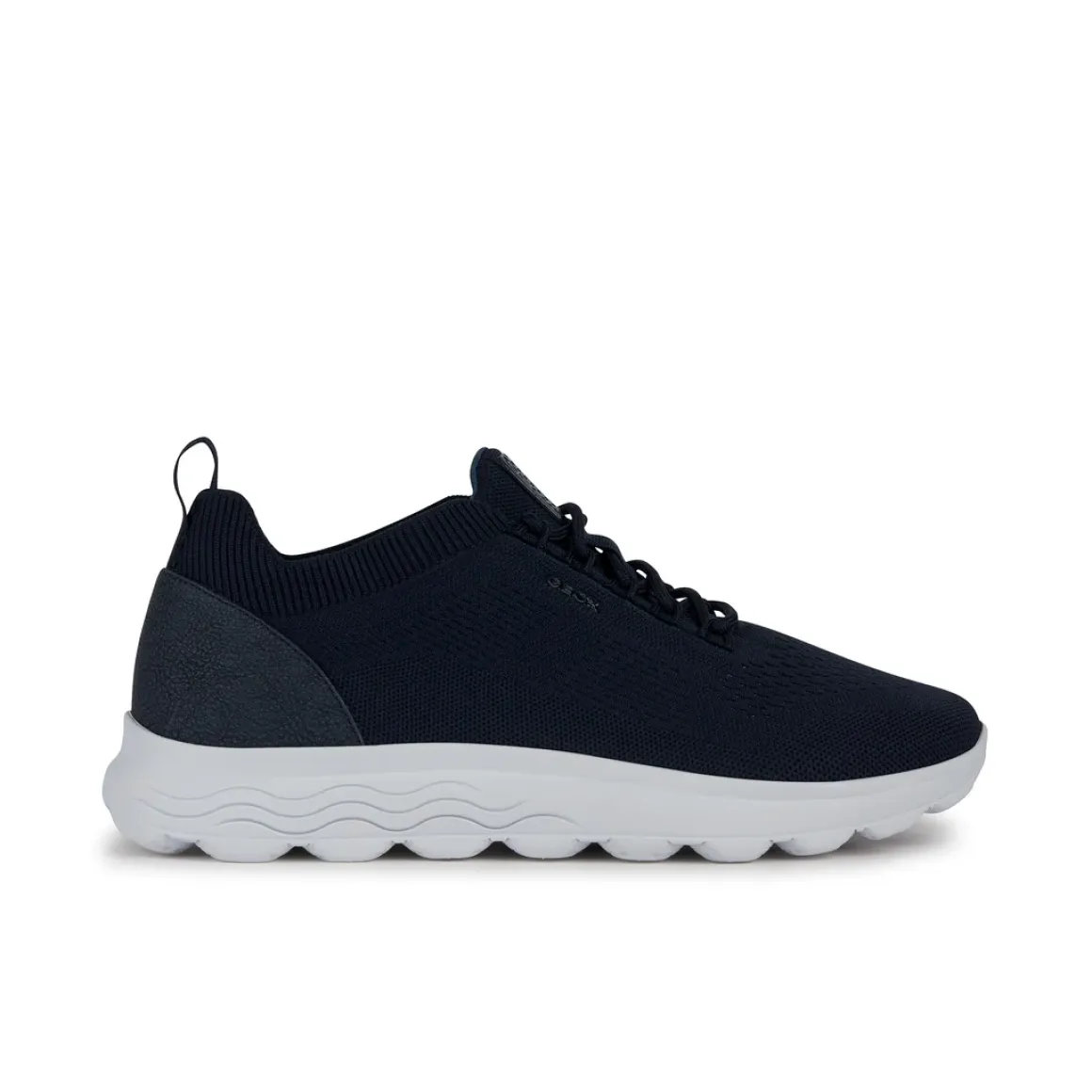 Sneakers Spherica blu da Uomo con lacci e suola traspirante Geox