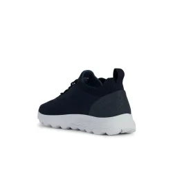 Sneakers Spherica blu da Uomo con lacci e suola traspirante Geox