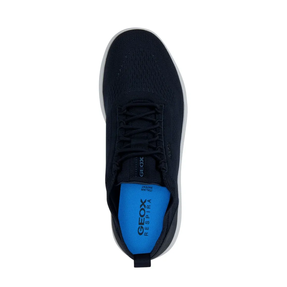 Sneakers Spherica blu da Uomo con lacci e suola traspirante Geox