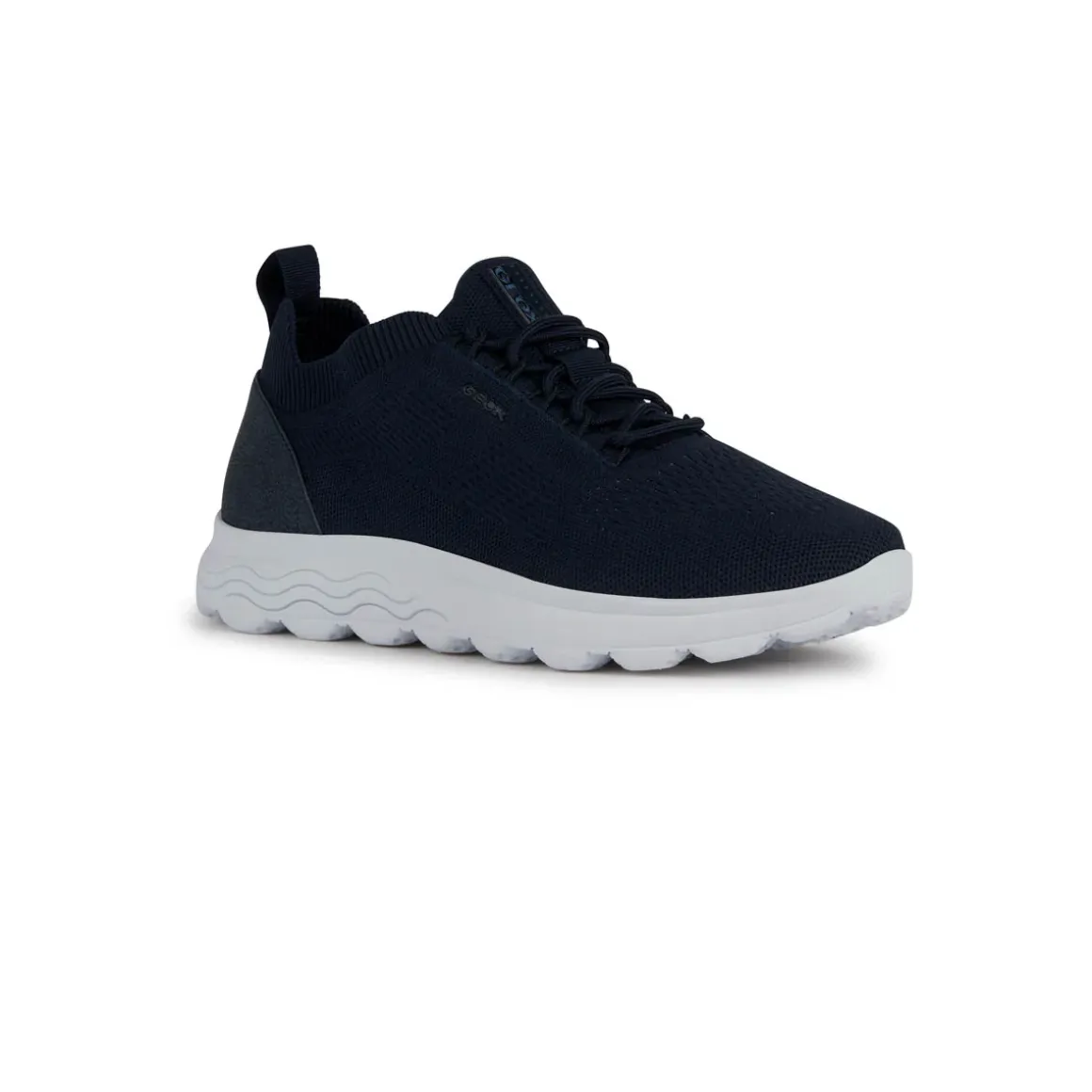 Sneakers Spherica blu da Uomo con lacci e suola traspirante Geox