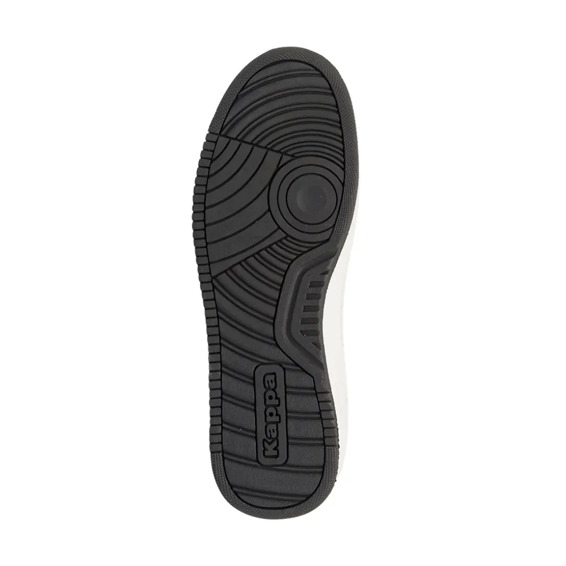 Sneakers Sport casual da uomo bianche Kappa con dettagli blu