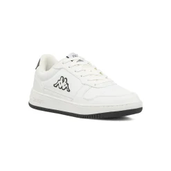 Sneakers Sport casual da uomo bianche Kappa con dettagli blu