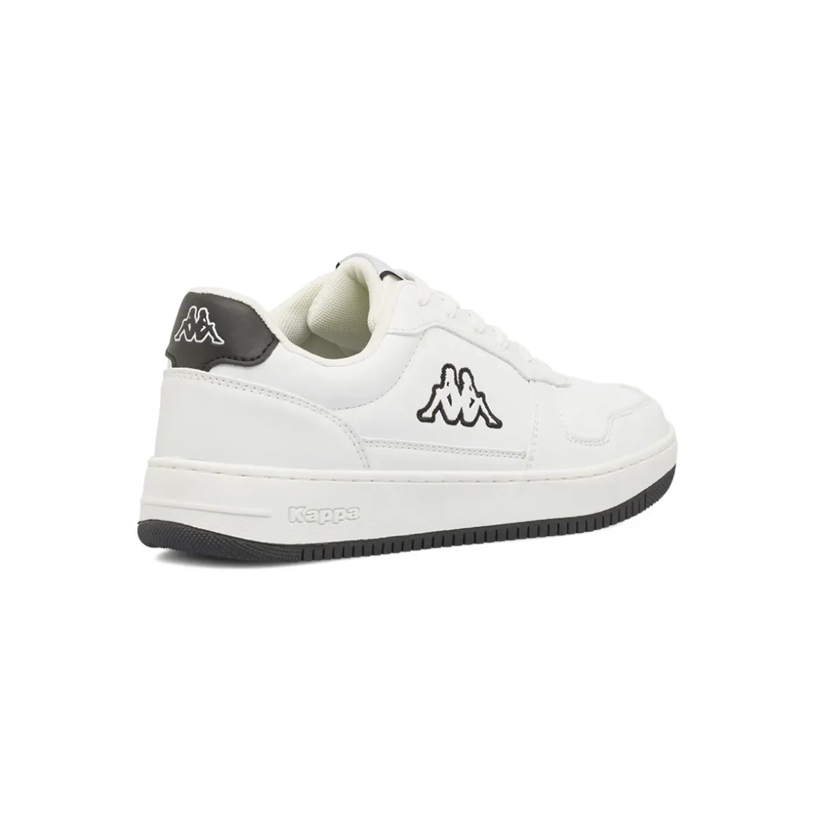 Sneakers Sport casual da uomo bianche Kappa con dettagli blu