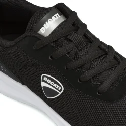 Sneakers Sport da Bambino nere con suola a contrasto Ducati