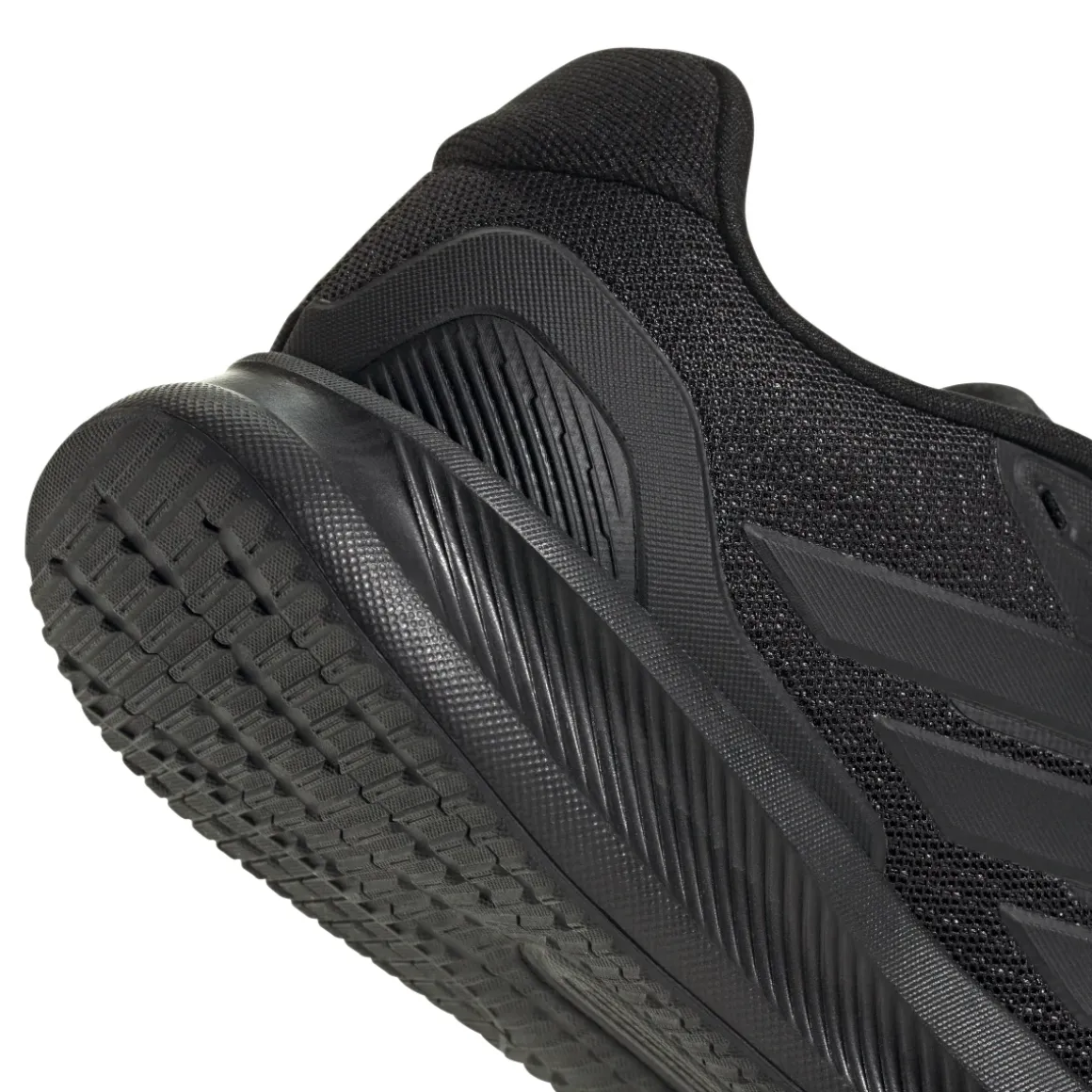 Sneakers Sport da Bambino nere in tessuto traspirante adidas