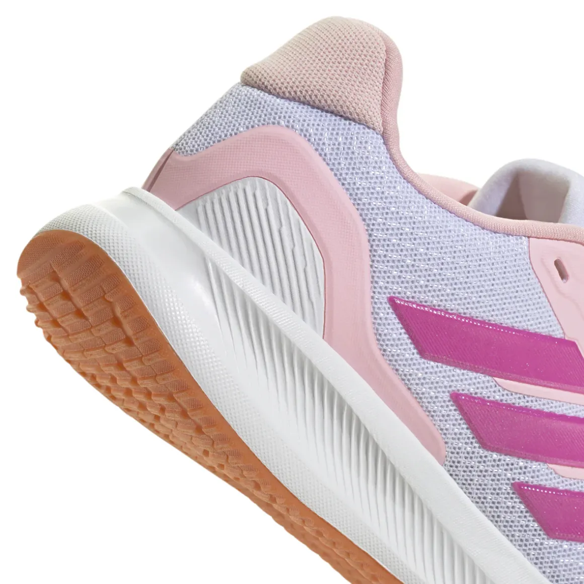 Sneakers Sport da donna bianche in mesh adidas RUNFALCON 5