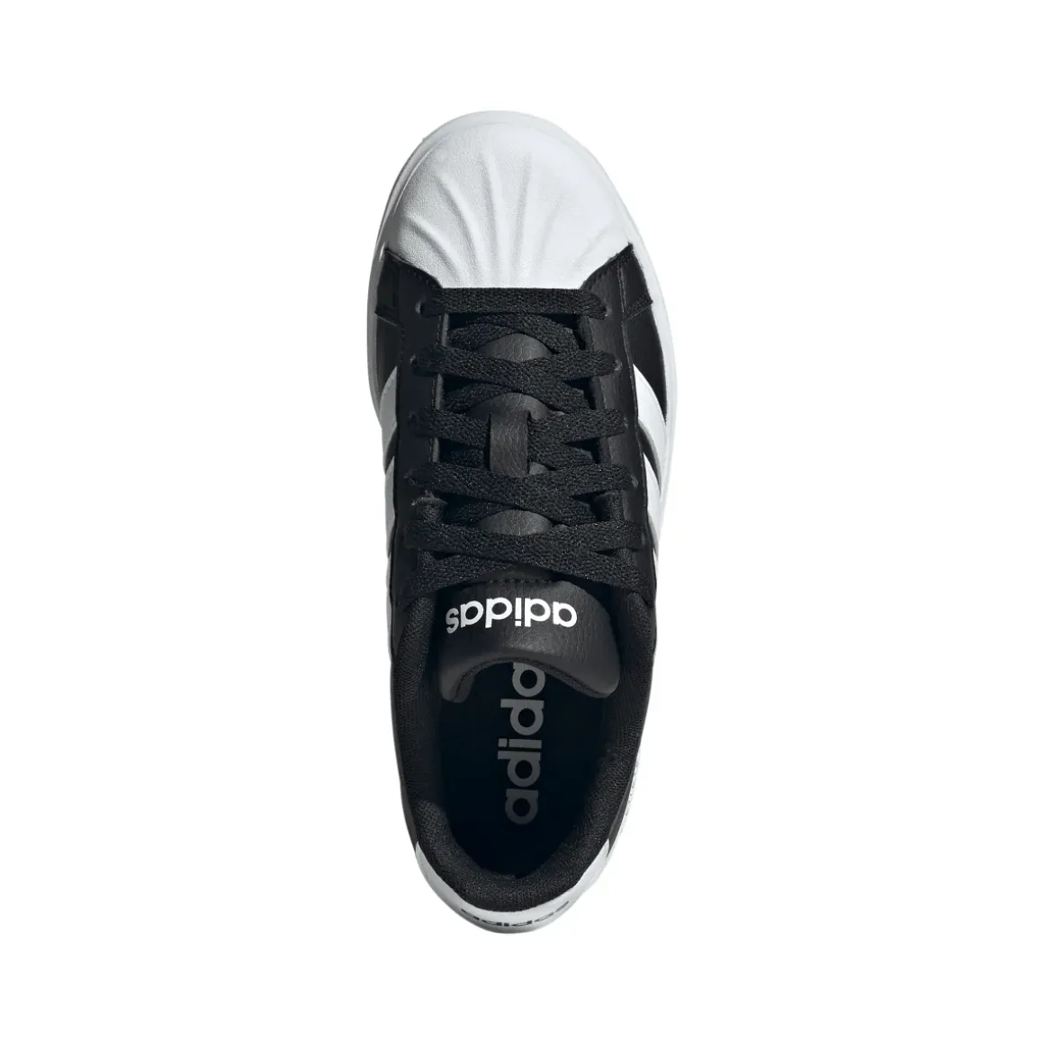 Sneakers Sport da Ragazzo adidas Streetalk nere con punta a conchiglia