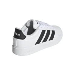 Sneakers sport da ragazzo bianche con dettagli neri adidas STREETTAL