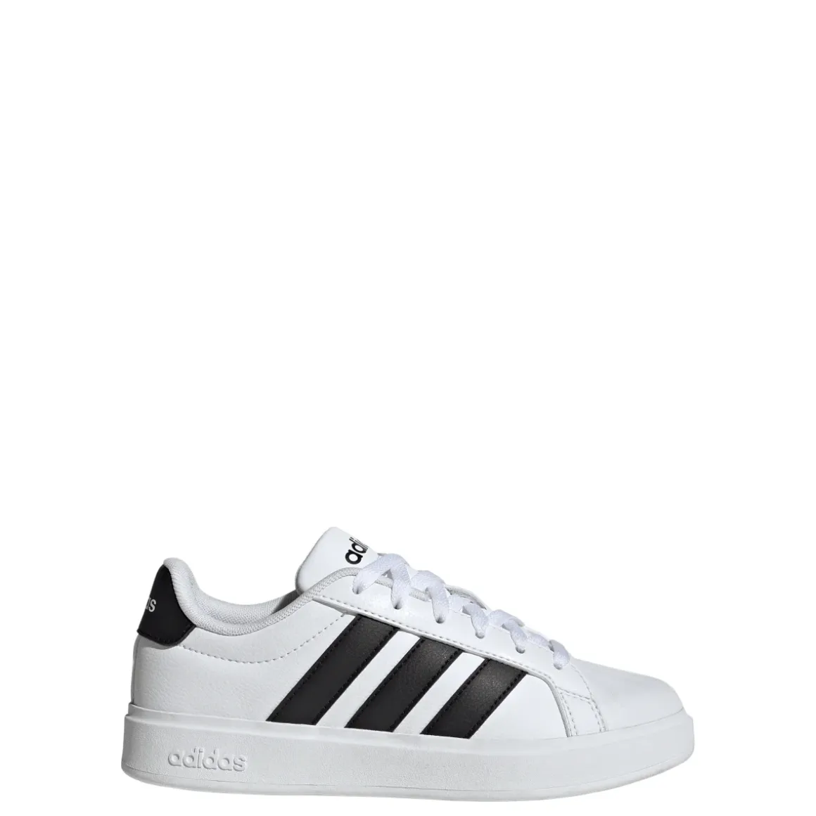 Sneakers sport da ragazzo bianche con dettagli neri adidas STREETTAL