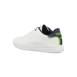 Sneakers Sport da uomo bianche con dettagli verde fluo Ducati