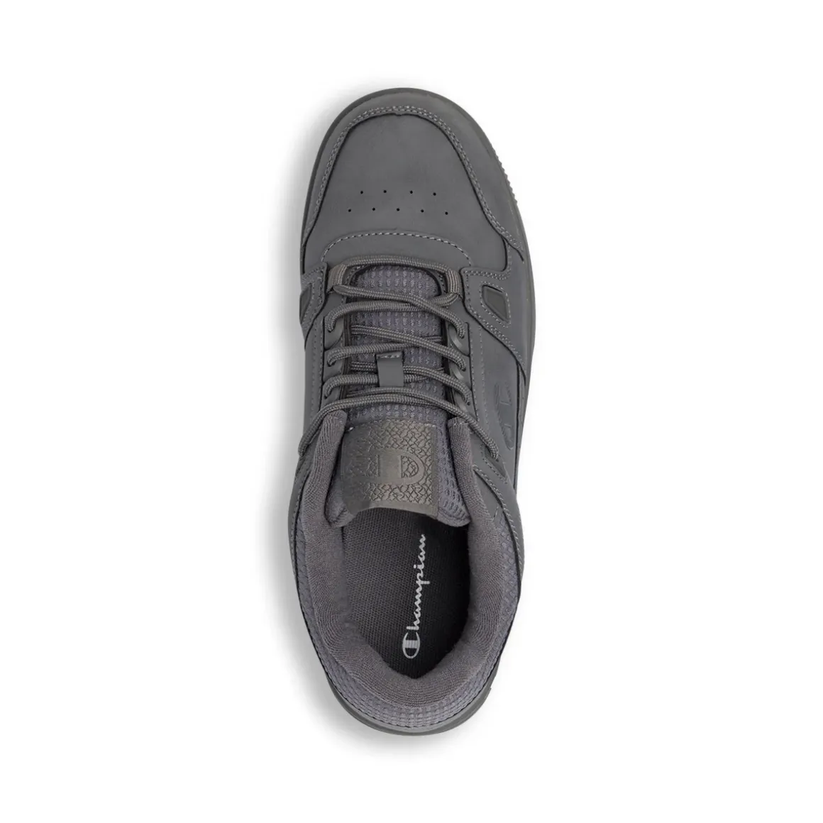 Sneakers Sport da uomo grigie Champion con suola marrone