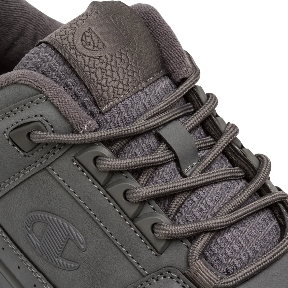 Sneakers Sport da uomo grigie Champion con suola marrone