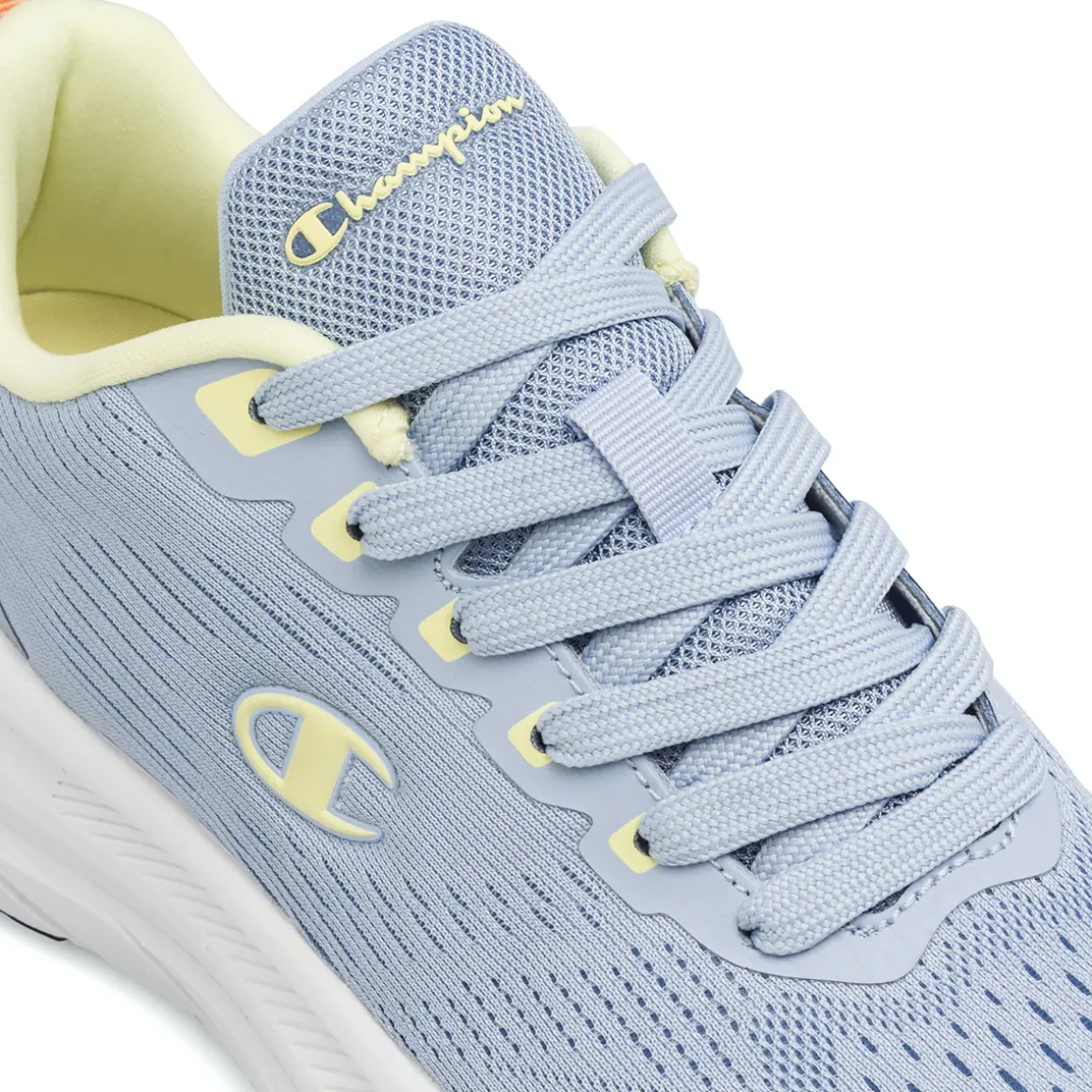 Sneakers sportive azzurre da Donna in tessuto mesh con logo Champion