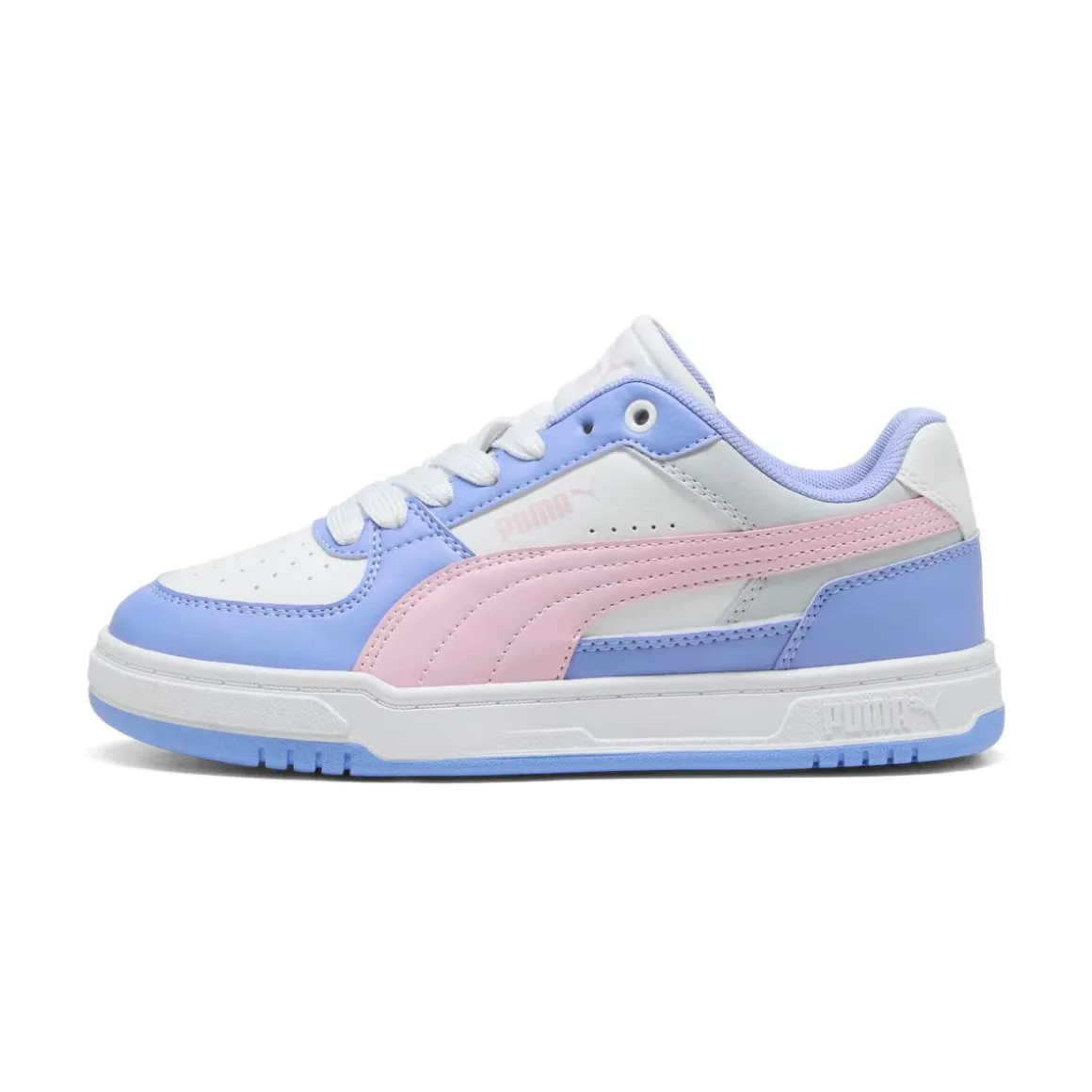 Sneakers sportive Bambina Multicolore con lacci Puma Caven III Block