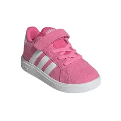 Sneakers Sportive Bambina Rosa effetto scamosciato con strappo adidas