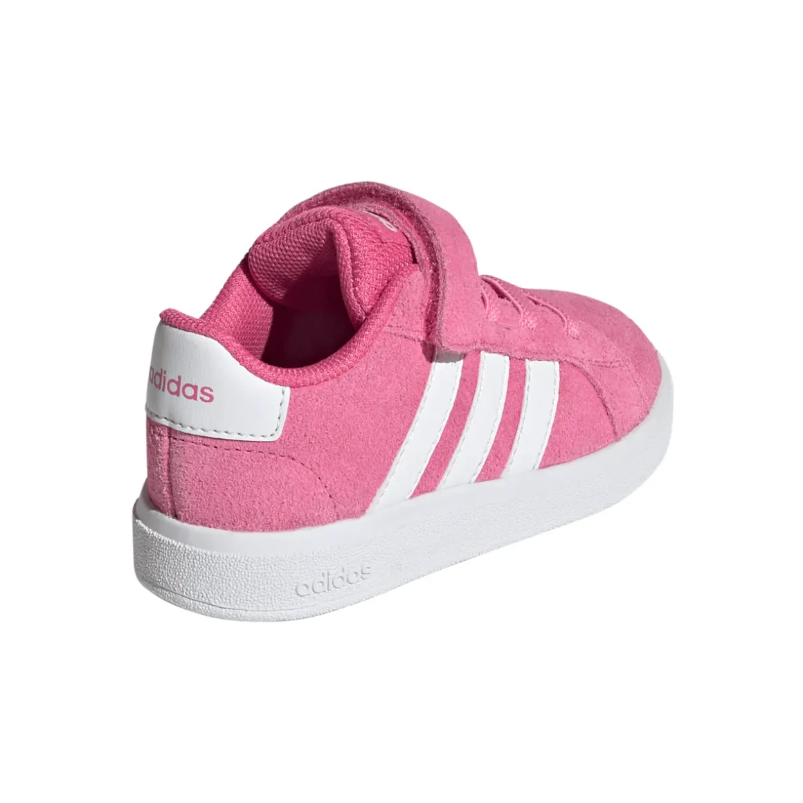 Sneakers Sportive Bambina Rosa effetto scamosciato con strappo adidas