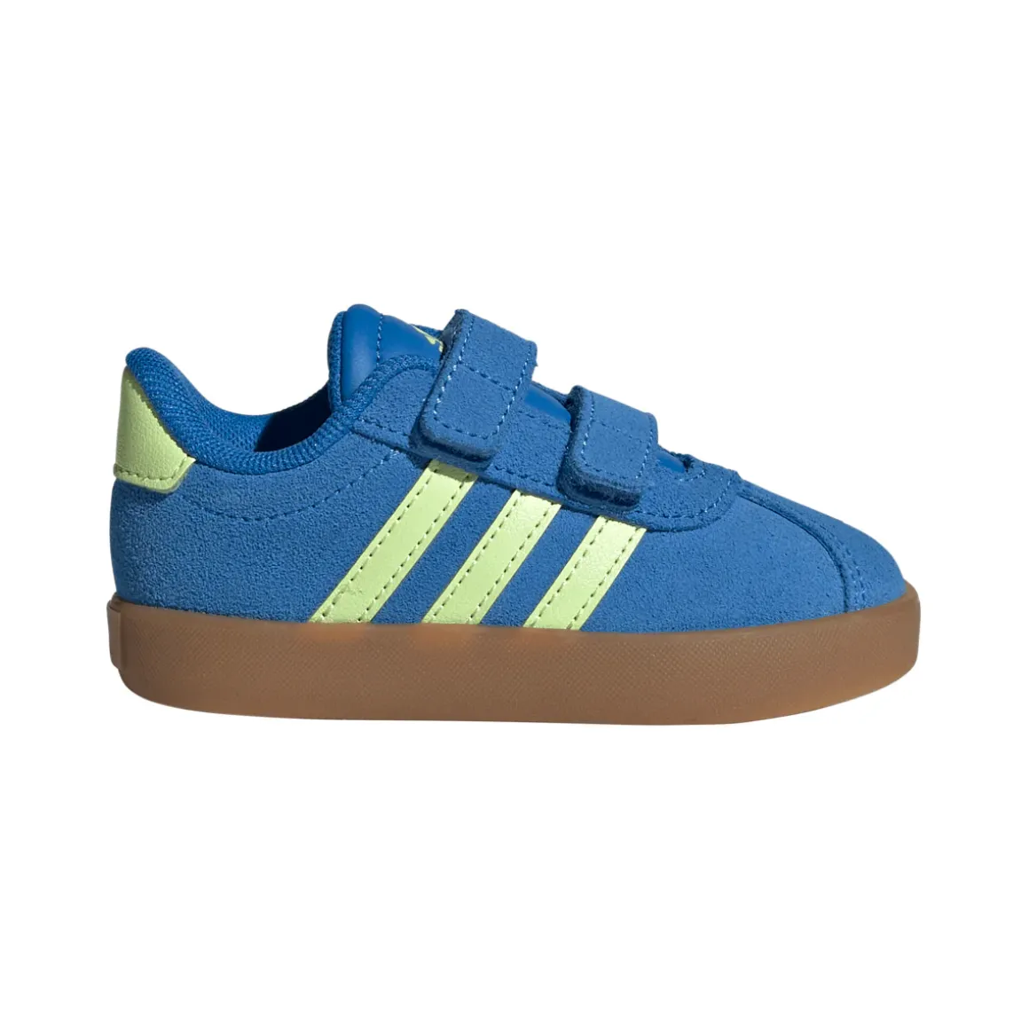 Sneakers Sportive Bambino Blu effetto scamosciato con strappo adidas