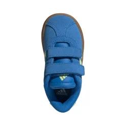 Sneakers Sportive Bambino Blu effetto scamosciato con strappo adidas