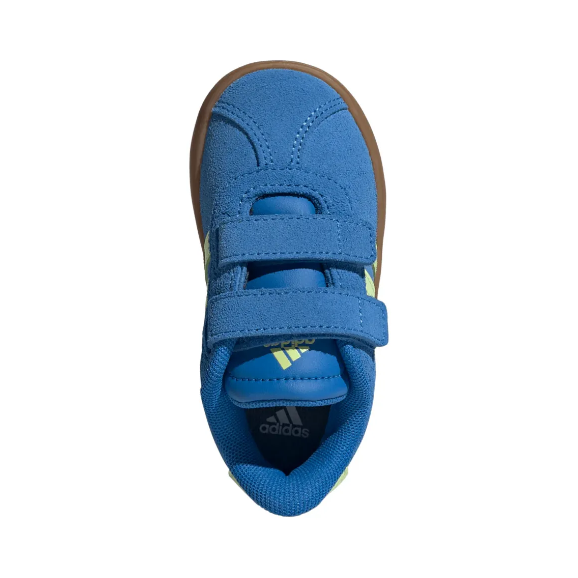 Sneakers Sportive Bambino Blu effetto scamosciato con strappo adidas