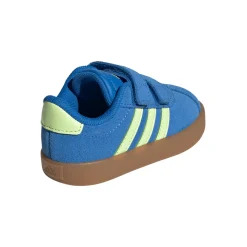Sneakers Sportive Bambino Blu effetto scamosciato con strappo adidas