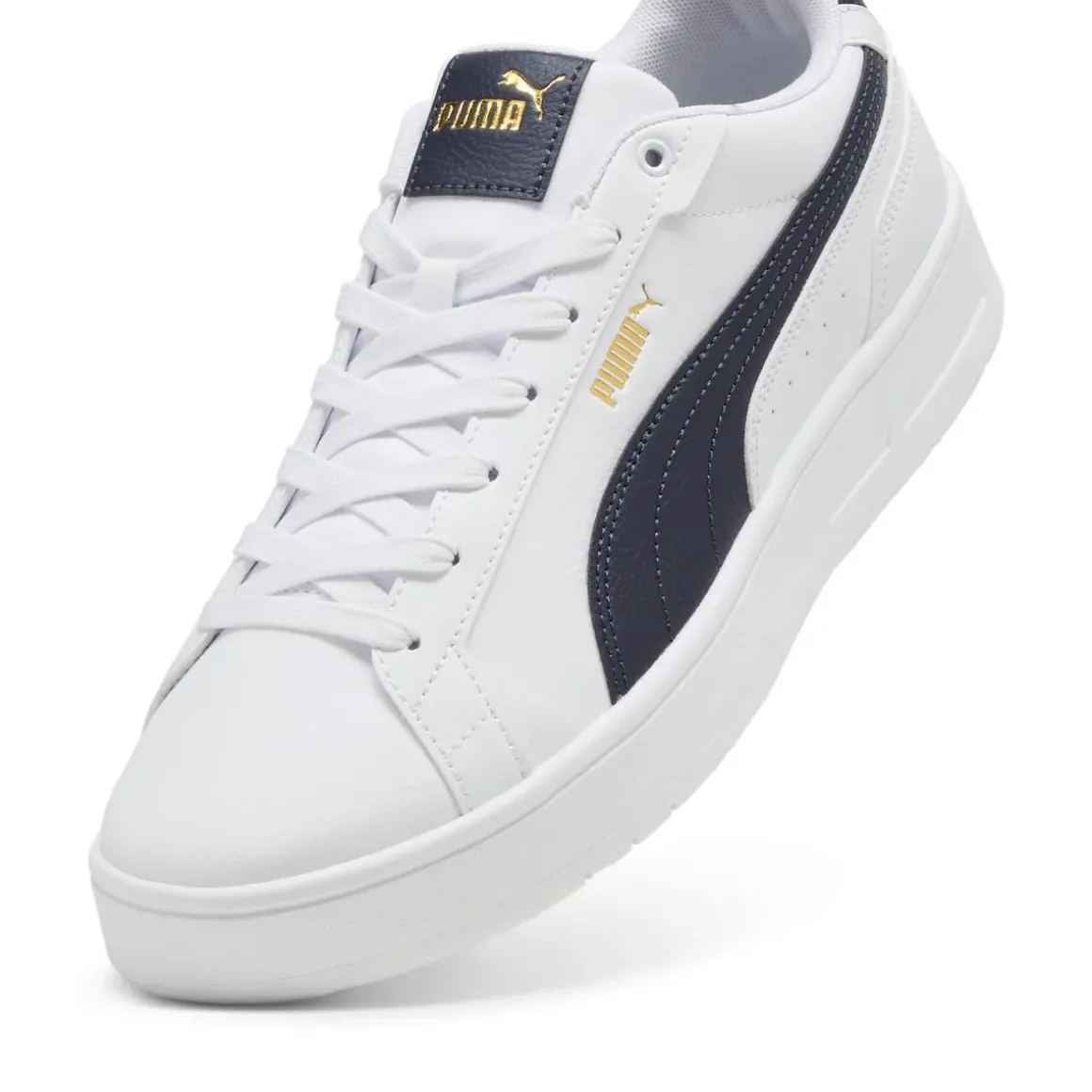Sneakers sportive bianche da Uomo con dettagli blu Puma Club II