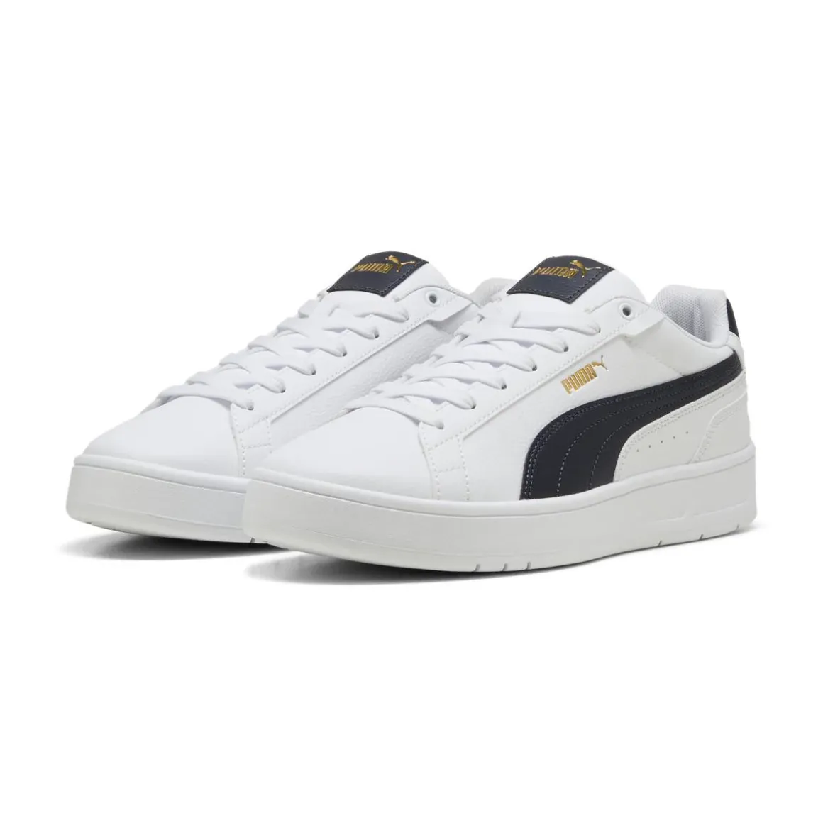 Sneakers sportive bianche da Uomo con dettagli blu Puma Club II