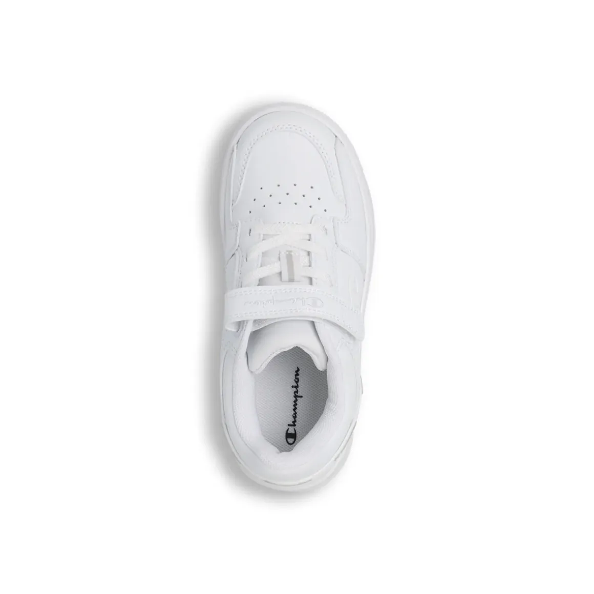 Sneakers sportive bianche da Bambino con chiusura a strappo Champion