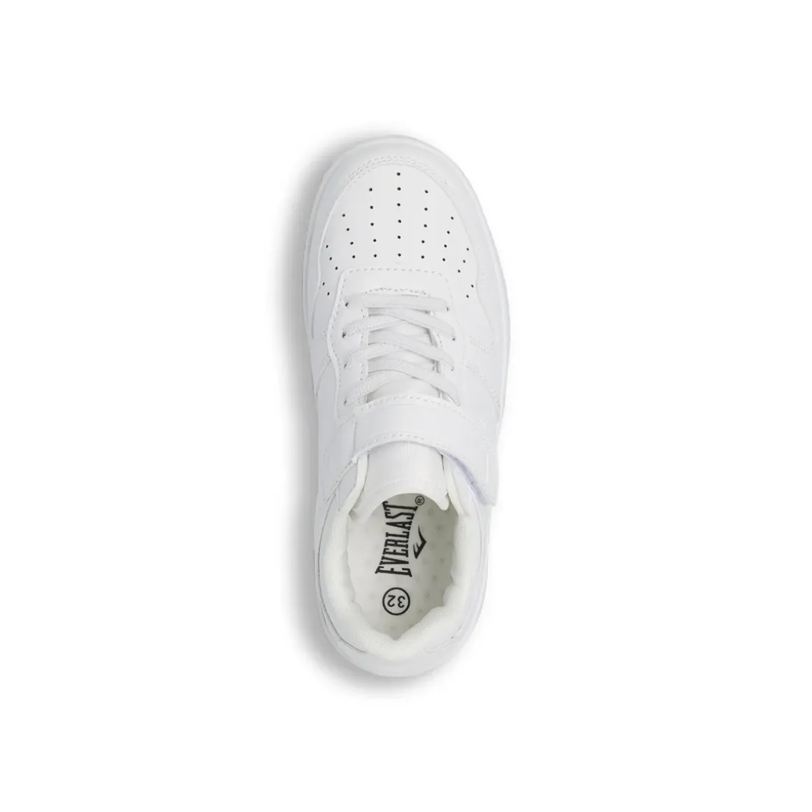 Sneakers sportive bianche da Bambino con chiusura a strappo Everlast