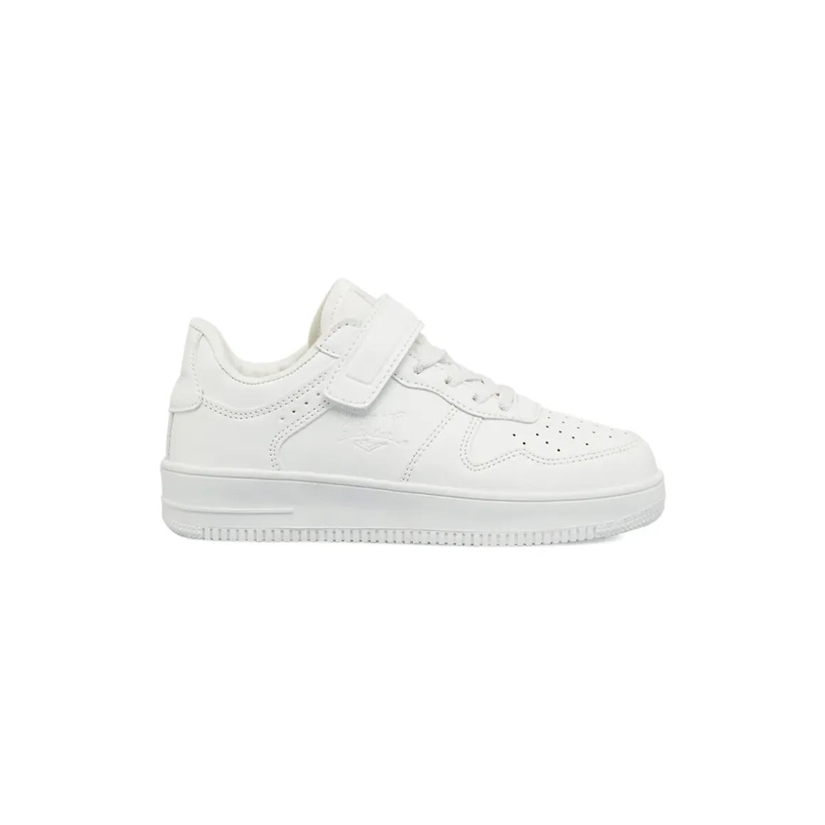 Sneakers sportive bianche da Bambino con chiusura a strappo Everlast