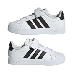 Sneakers sportive bianche da Bambino con strappo adidas STREETTALK