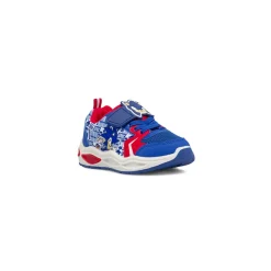 Sneakers sportive blu da Bambino con luci e grafiche Sonic