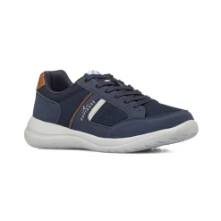 Sneakers sportive blu da Uomo in tessuto mesh traspirante Navigare