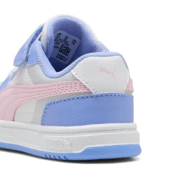 Sneakers sportive da Bambina viola con chiusura a strappo Puma