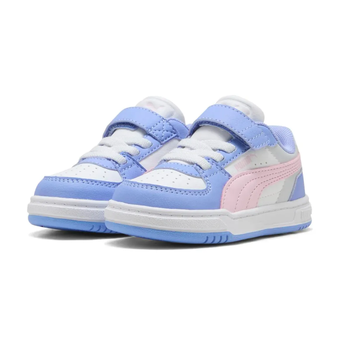 Sneakers sportive da Bambina viola con chiusura a strappo Puma