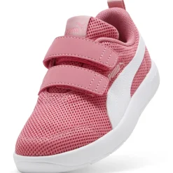 Sneakers sportive da Bambina Rosa con doppia chiusura a strappo Puma