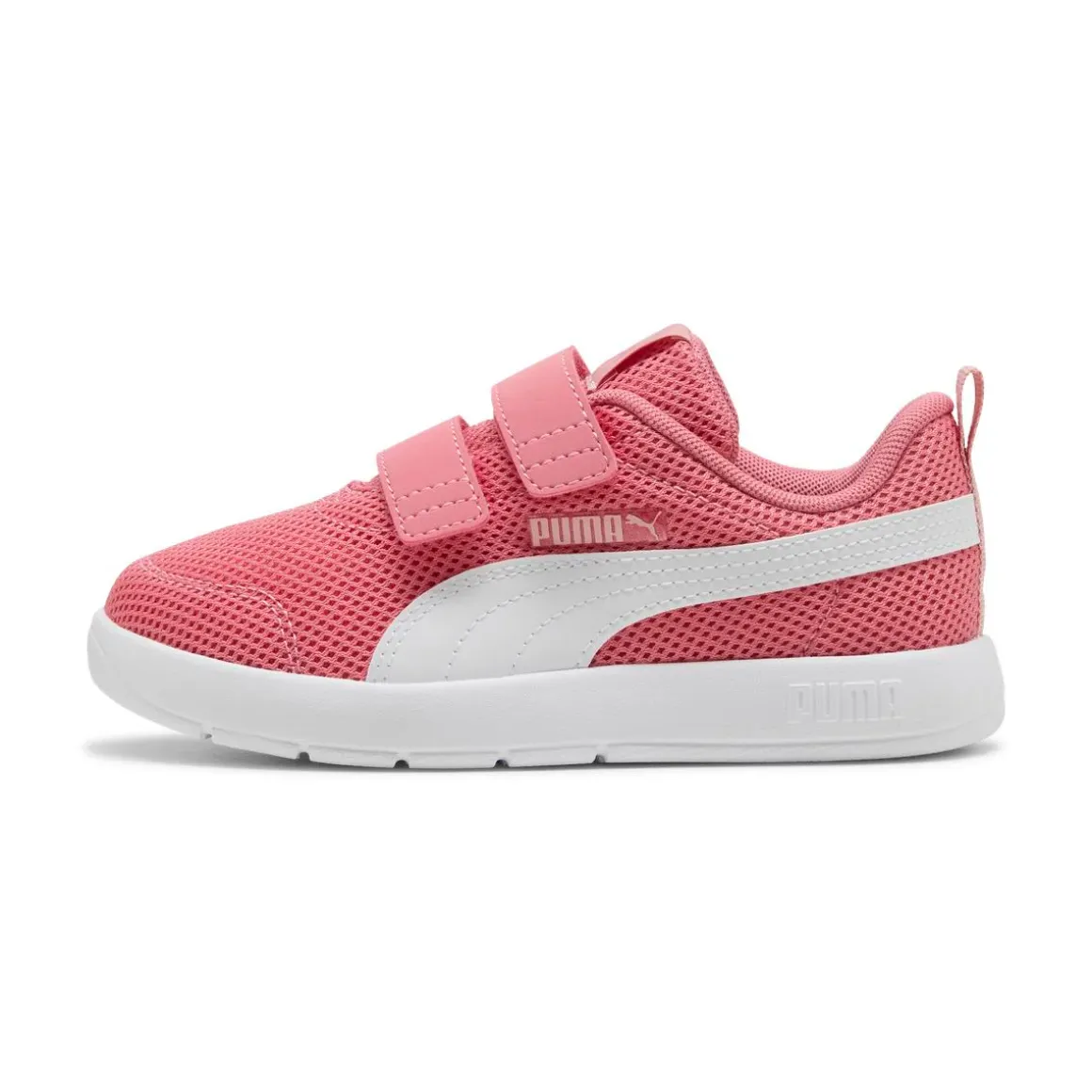 Sneakers sportive da Bambina Rosa con doppia chiusura a strappo Puma